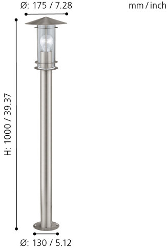 картинка Наземный светильник уличный Lisio 30188 от магазина BTSvet