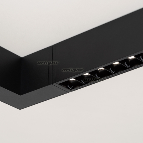 картинка Линейный настенно-потолочный светильник LED CLIP-38-LASER-S330-12W Day4000 (BK, 36 deg, 24V) (Arlight, IP40 Металл, 3 года) 029007 от магазина BTSvet