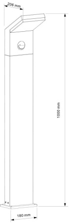 картинка Наземный светильник Tucanae 733036 от магазина BTSvet