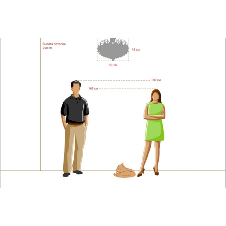 картинка Хрустальная люстра Zhemchug 232016708 от магазина BTSvet