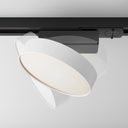 картинка Трековый светильник однофазный 220V светодиодный Zon TR043-1-12W3K-W от магазина BTSvet