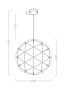 картинка Подвесной светильник светодиодный Amber FR5099PL-L45CH от магазина BTSvet