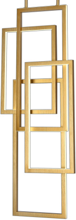 картинка Потолочная люстра светодиодная LED LAMPS 81128/1C GOLD от магазина BTSvet