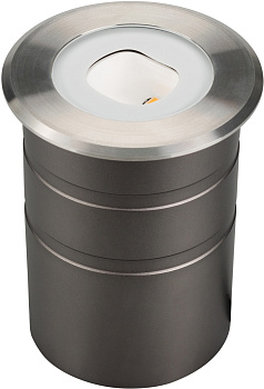 Уличный встраиваемый светильник светодиодный LTD-GROUND-TILT-R80-9W Day4000 (SL, 60 deg, 230V) (Arlight, IP67 Металл, 3 года) 032213