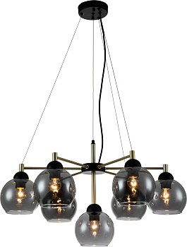 Люстра подвесная Grappoli V000216 (11029/7P Black)