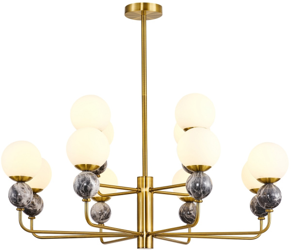 Потолочная люстра на штанге Sangamarmer 3009-12P