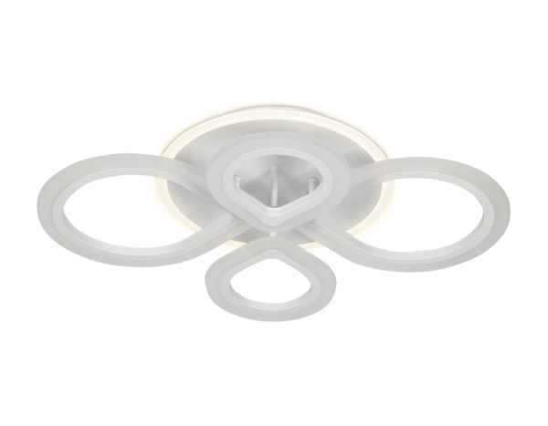 картинка Потолочная люстра светодиодная с пультом, регулировкой яркости, цветовой температуры и ночным режимом Acrylica FA520 от магазина BTSvet