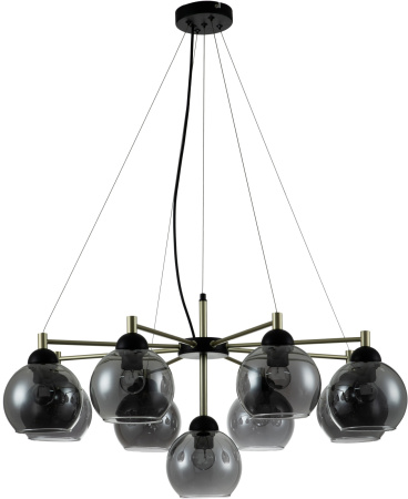 картинка Люстра подвесная Grappoli V000217 (11029/9P Black) от магазина BTSvet