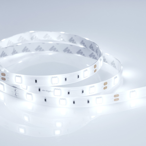 картинка Светодиодная лента RTW 2-5000SE 12V Cool (5060, 150 LED, LUX) (Arlight, 7.2 Вт/м, IP65) 016834 от магазина BTSvet