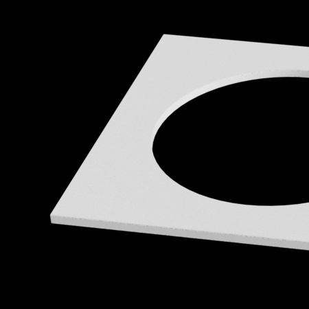 картинка Рамка для светильника Kappell DLA040-03W от магазина BTSvet