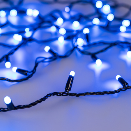 картинка Светодиодная гирлянда ARD-STRING-CLASSIC-10000-BLACK-100LED-MILK-SYNC RGB (230V, 6.5W) (Ardecoled, IP65) 028214 от магазина BTSvet