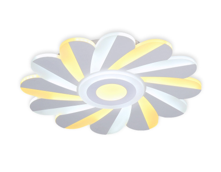 картинка Потолочная люстра светодиодная с пультом регулировкой цветовой температуры и яркости с ночным режимом ACRYLICA FA850 от магазина BTSvet