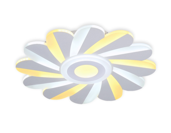 картинка Потолочная люстра светодиодная с пультом регулировкой цветовой температуры и яркости с ночным режимом ACRYLICA FA850 от магазина BTSvet