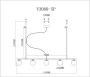 картинка Подвесной светильник Sector V3080-5P от магазина BTSvet