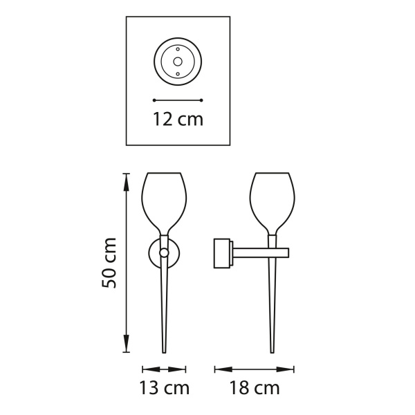 картинка Бра D'UOVO 807610 от магазина BTSvet