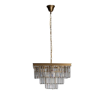 Подвесная люстра хрустальная светодиодная Prism Clear 10019/500S