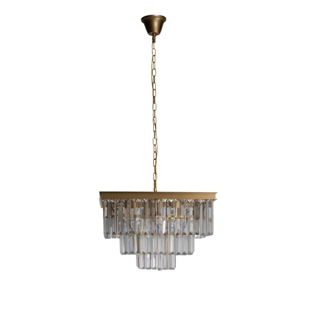 Подвесная люстра хрустальная светодиодная Prism Clear 10019/500S