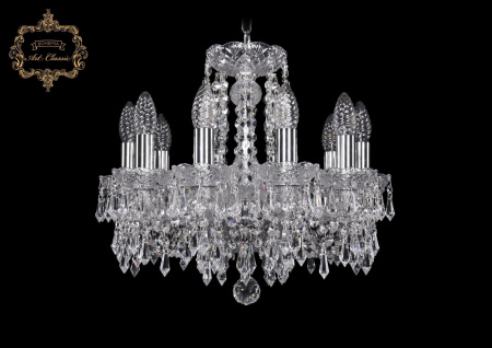 Хрустальная подвесная люстра 11.23.10.141.Cr.Dr
