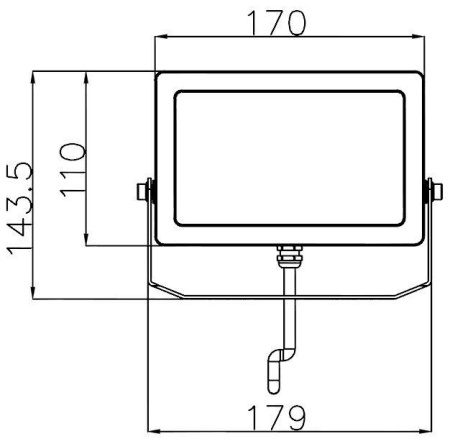 картинка Прожектор уличный Flood 732027 от магазина BTSvet