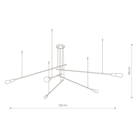 картинка Потолочная люстра Pile 9127 от магазина BTSvet