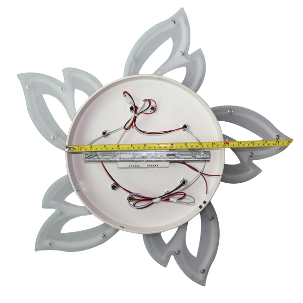 картинка Потолочная люстра светодиодная с пультом и управлением смартфоном регулировка цветовой температуры и яркости ночной режим таймер HIGH-TECH LED LAMPS 82006 от магазина BTSvet