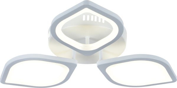 Потолочная люстра светодиодная с пультом регулировкой цветовой температуры и яркости ночным режимом 10216/3LED