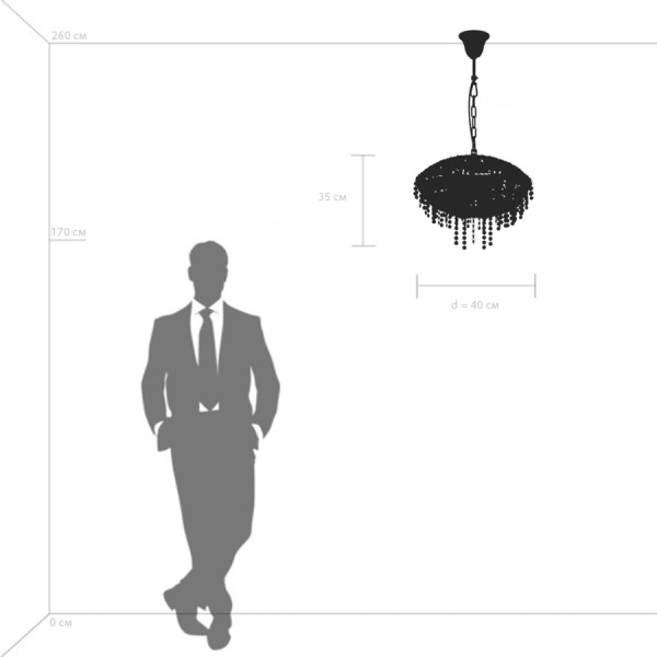 картинка Подвесная люстра хрустальная Classic 700090 от магазина BTSvet