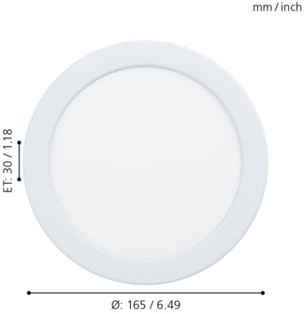 картинка Встраиваемый светильник светодиодный Fueva 5 99149 от магазина BTSvet