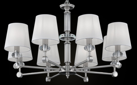 картинка Подвесная люстра Riverside MOD018PL-08CH от магазина BTSvet