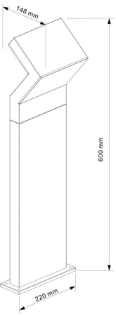 картинка Наземный светильник Taygeta 733037 от магазина BTSvet