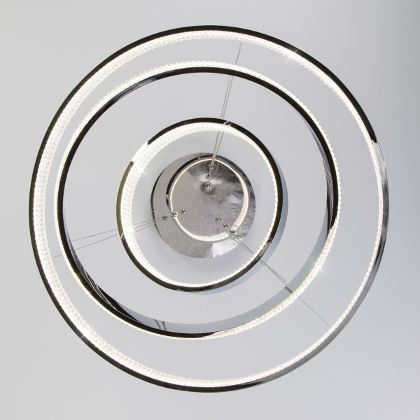 картинка Подвесная люстра светодиодная с пультом и управлением смартфоном регулировкой яркости Smart Posh 90276/3 от магазина BTSvet