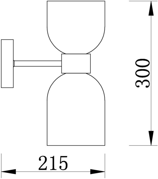 картинка Бра настенное Savia FR5203WL-02CH1 от магазина BTSvet