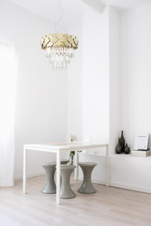 картинка Подвесная люстра хрустальная 1031-6PL от магазина BTSvet