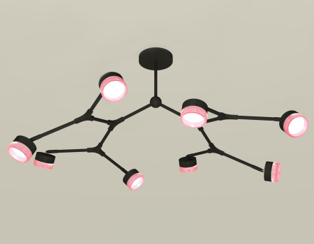 Потолочная люстра на штанге Ambrella TRADITIONAL XB9060200