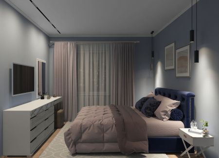 картинка Трековый светильник светодиодный DK8001-BK от магазина BTSvet