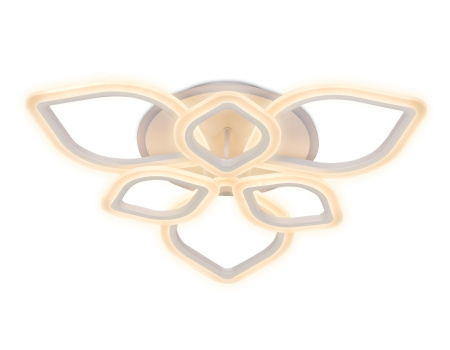 картинка Потолочная люстра светодиодная с пультом, регулировкой яркости, цветовой температуры и ночным режимом Acrylica FA515 от магазина BTSvet