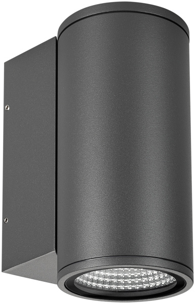 Фасадный светильник светодиодный LGD-FORMA-WALL-R90-12W Warm3000 (GR, 44 deg, 230V) (Arlight, IP54 Металл, 3 года) 029976