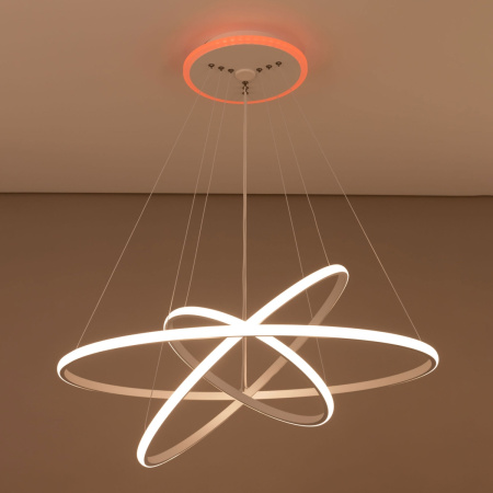 картинка Умная подвесная люстра Неон Смарт CL731A090E от магазина BTSvet