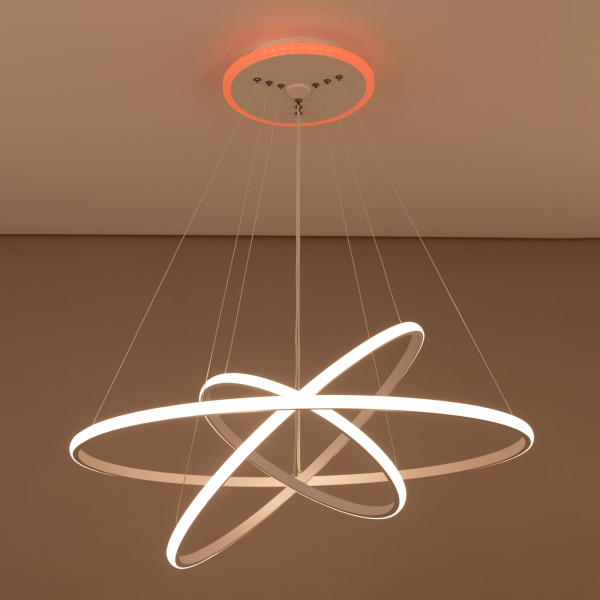 картинка Умная подвесная люстра Неон Смарт CL731A090E от магазина BTSvet