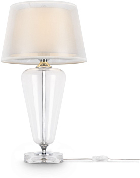 Интерьерная настольная лампа с выключателем Verre Z005TL-01CH