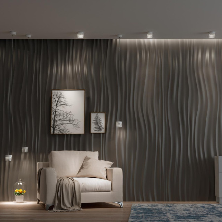 картинка Светильник накладной светодиодный белый 358997 AURA OVER от магазина BTSvet