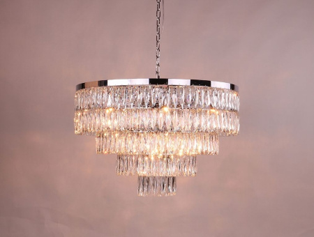 картинка Подвесная люстра хрусталь 10129+9/C от магазина BTSvet