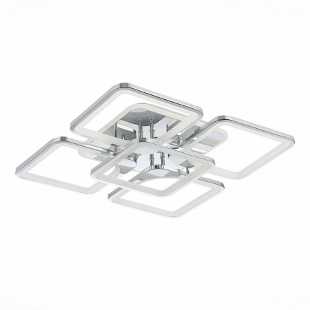 картинка Потолочная люстра светодиодная с пультом и управлением смартфоном регулировкой цветовой температуры и яркости ночным режимом Valiano SLE500412-05RGB от магазина BTSvet