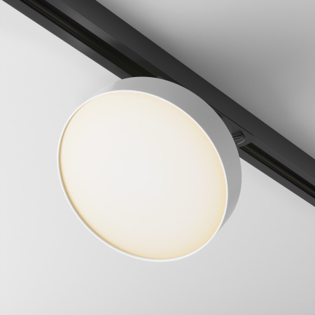 картинка Трековый светильник однофазный 220V светодиодный Zon TR043-1-12W3K-W от магазина BTSvet