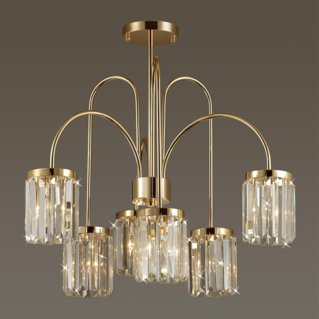 картинка Потолочная люстра хрустальная Vassa 4987/6C от магазина BTSvet