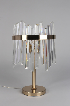 картинка Интерьерная настольная лампа хрустальная с выключателем Melisa APL.747.04.01 от магазина BTSvet