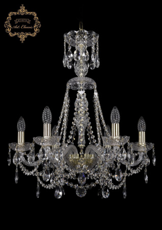 Хрустальная подвесная люстра 11.25.6.200.XL-68.Gd.Sp