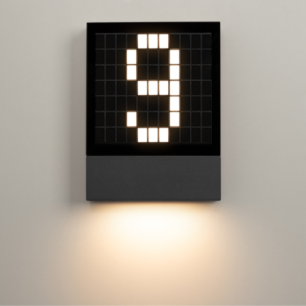 картинка Фасадный светильник светодиодный LGD-SIGN-WALL-S150x200-3W Warm3000 (GR, 148 deg, 230V) (Arlight, IP54 Металл, 3 года) 031060 от магазина BTSvet