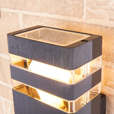 картинка Настенный светильник уличный 1449 TECHNO черный от магазина BTSvet