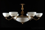 картинка Потолочная люстра Merida 0848/6 AB от магазина BTSvet